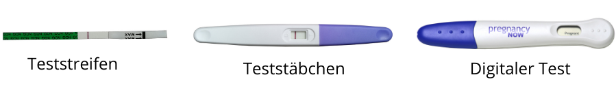 Schwangerschaftstest Arten